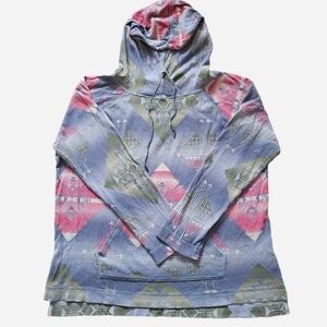 Chaps Long Sleeve Top With Hood